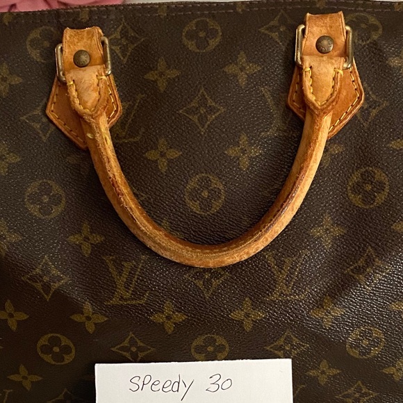 LOUIS VUITTON SPEEDY 30 BAG - Picture 2 of 11